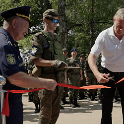Состоялось торжественное открытие проекта «Лето в спецназе — 2022»