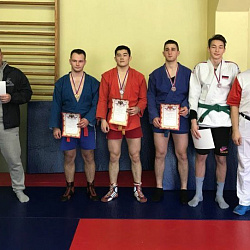 Подведены итоги Кубка ректора по самбо