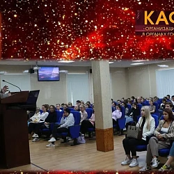 Директор департамента кадровой и социальной политики ГК «Роскосмос» выступил перед студентами института технологий управления