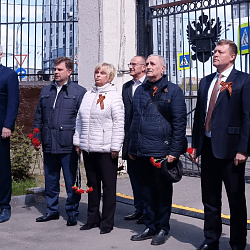 В честь Дня Победы в РТУ МИРЭА состоялись торжественные линейки