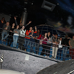 Студенты Института международного образования посетили Мемориальный музей космонавтики