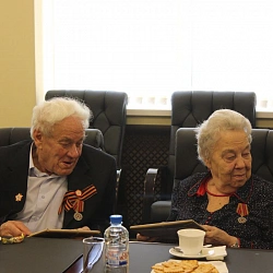 24 апреля в Университете прошла встреча с ветеранами Великой Отечественной войны и тружениками тыла.