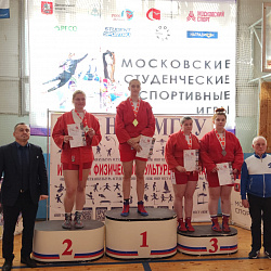 Борцы РТУ МИРЭА выиграли медали Московских студенческих игр