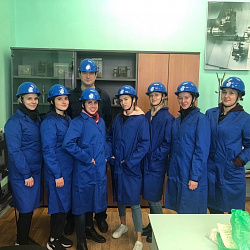 Студенты Института экономики и права прошли стажировку на НОАО «Гидромаш»