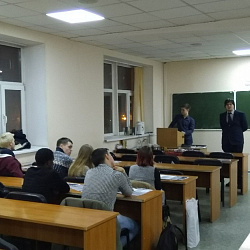 В Институте экономики и права состоялся круглый стол на английском языке в рамках проекта «REAL CLUB SEMINARS»