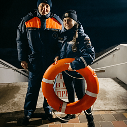Добровольцы ВСКС обеспечивали безопасность верующих в период крещенских купаний