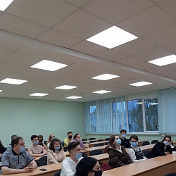 В Институте ИНТЕГУ состоялся мастер-класс «Техники актёрского мастерства в деловой коммуникации»