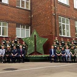 В военном учебном центре при РТУ МИРЭА открыли Мемориал «Студентам и преподавателям, ушедшим на фронт»