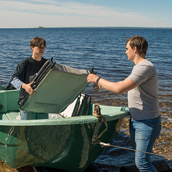 Студенты Московского технологического университета вернулись из экспедиции на Онежское озеро