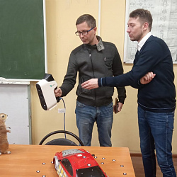 В ФТИ прошёл мастер-класс по 3D-сканированию от компании THOR3D
