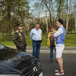 В Москву вернулись участники традиционного патриотического автопробега