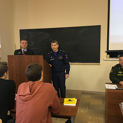 Военная кафедра РТУ МИРЭА провела круглый стол, посвящённый Дню защитника Отечества