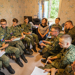 Проект военного учебного центра РТУ МИРЭА «Лето в спецназе» в самом разгаре