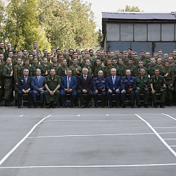Прошло вручение погон выпускникам военной кафедры РТУ МИРЭА