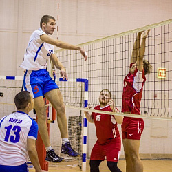Сборная университета по волейболу одержала победу над командой МИЭТа