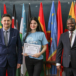 Студенты Института международного образования победили на олимпиаде по русскому языку