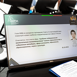 Проведён круглый стол на тему «Профилактика коррупции в сфере высшего образования»