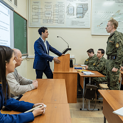 В Военном учебном центре при РТУ МИРЭА проведена лекция «Коррупция и ответственность за коррупционные правонарушения»